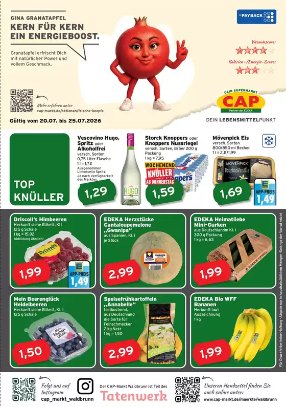 CAP Markt Katalog | Attraktive Sonderangebote für alle | 2026-07-20T00:00:00.000Z - 2026-07-25T00:00:00.000Z