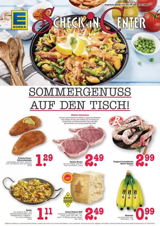 Scheck-in-Center Katalog | Tolles Angebot für alle Kunden | 2026-07-23T00:00:00.000Z - 2026-07-25T00:00:00.000Z