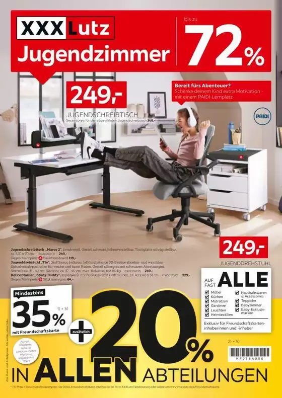 XXXLutz Katalog | Jugendzimmer | 2026-07-22T00:00:00.000Z - 2026-08-08T00:00:00.000Z