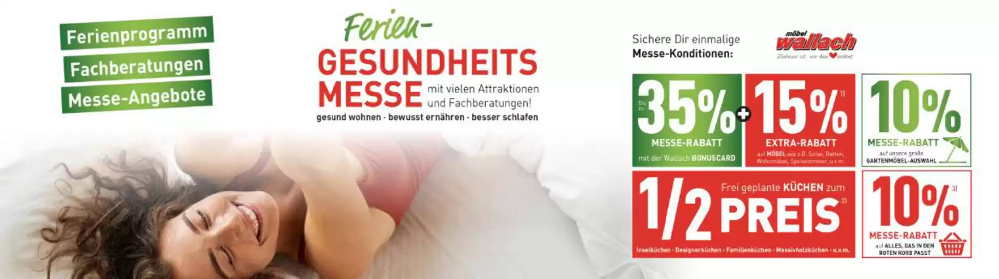 Möbel Wallach Katalog | Gesundheits Messe | 2026-07-22T00:00:00.000Z - 2026-07-31T00:00:00.000Z