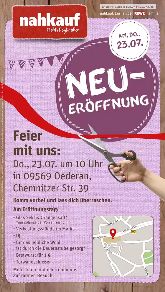 nahkauf Katalog | Tolle Rabatte auf ausgewählte Produkte | 2026-07-23T00:00:00.000Z - 2026-07-25T00:00:00.000Z