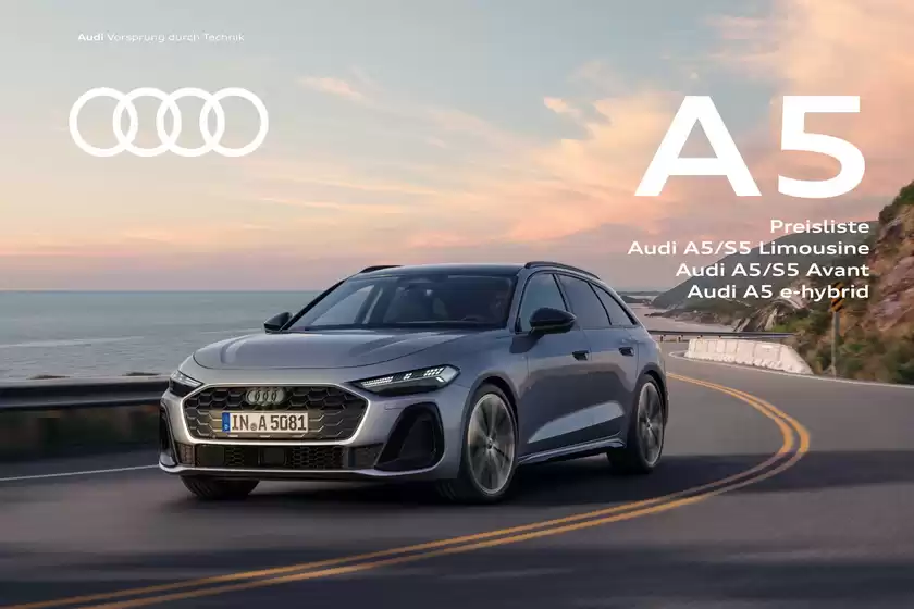 Audi Katalog in Pforzheim | Preisliste a5 s5 limousine a5 s5 avant a5 e hybrid | 2026-01-01T00:00:00.000Z - 2026-12-31T00:00:00.000Z