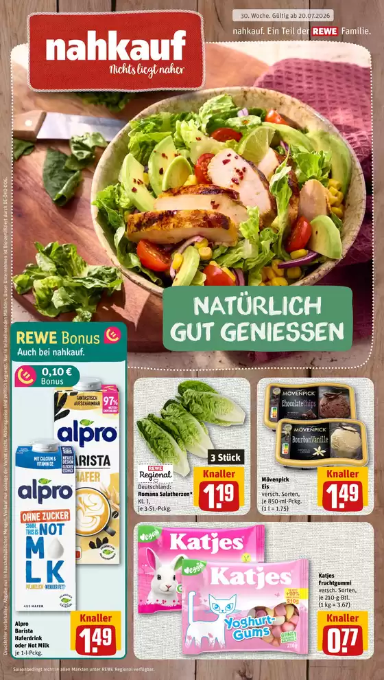 nahkauf Katalog | Aktuelle Deals und Angebote | 2026-07-23T00:00:00.000Z - 2026-08-06T00:00:00.000Z