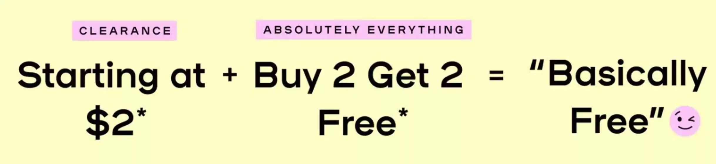 Claire's Katalog | Abslutely Everything | 2026-07-23T00:00:00.000Z - 2026-08-01T00:00:00.000Z