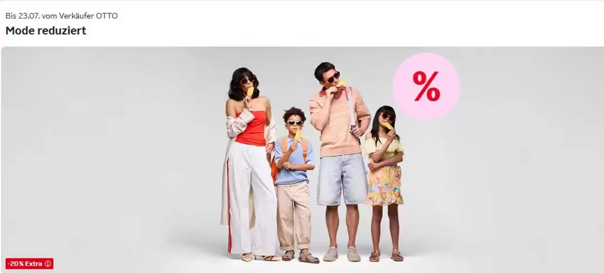 OTTO Katalog | -20% Extra  | 2026-07-23T00:00:00.000Z - 2026-07-23T00:00:00.000Z