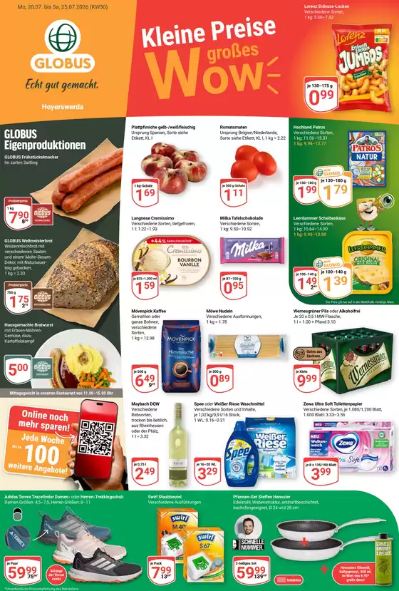 Globus Katalog | Aktuelle Angebote Hoyerswerda | 2026-07-20T00:00:00.000Z - 2026-07-25T00:00:00.000Z
