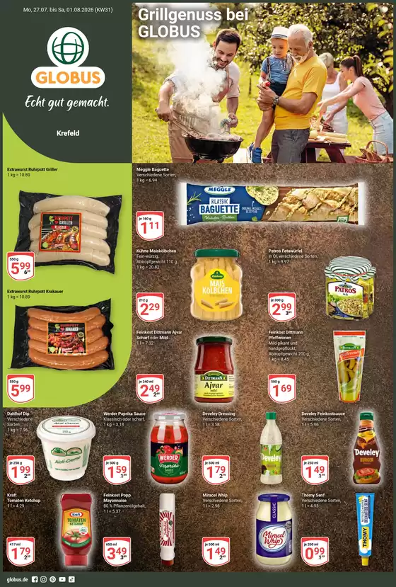 Globus Katalog | Kommende Angebote Krefeld | 2026-07-27T00:00:00.000Z - 2026-08-01T00:00:00.000Z