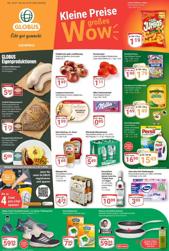 Globus Katalog | Aktuelle Angebote Wittlich | 2026-07-20T00:00:00.000Z - 2026-07-25T00:00:00.000Z