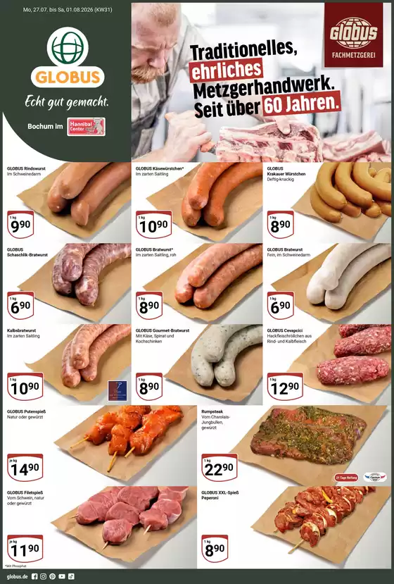 Globus Katalog | Kommende Angebote Bochum-Riemke | 2026-07-27T00:00:00.000Z - 2026-08-01T00:00:00.000Z