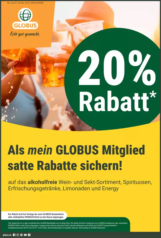 Globus Prospekt | Aktuelle Angebote Völklingen | 2026-07-20T00:00:00.000Z - 2026-07-25T00:00:00.000Z