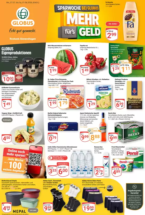 Globus Katalog | Kommende Angebote Lambrechtshagen | 2026-07-27T00:00:00.000Z - 2026-08-01T00:00:00.000Z