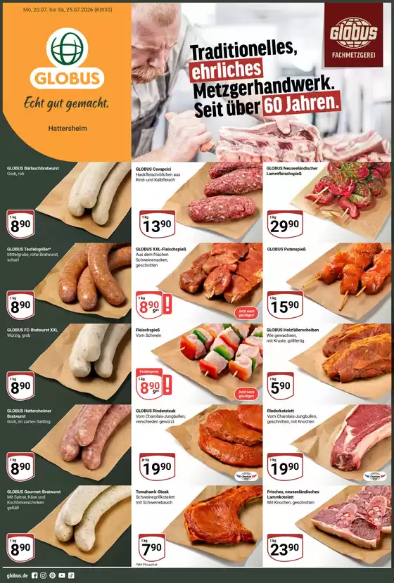 Globus Katalog | Aktuelle Angebote Hattersheim | 2026-07-20T00:00:00.000Z - 2026-07-25T00:00:00.000Z