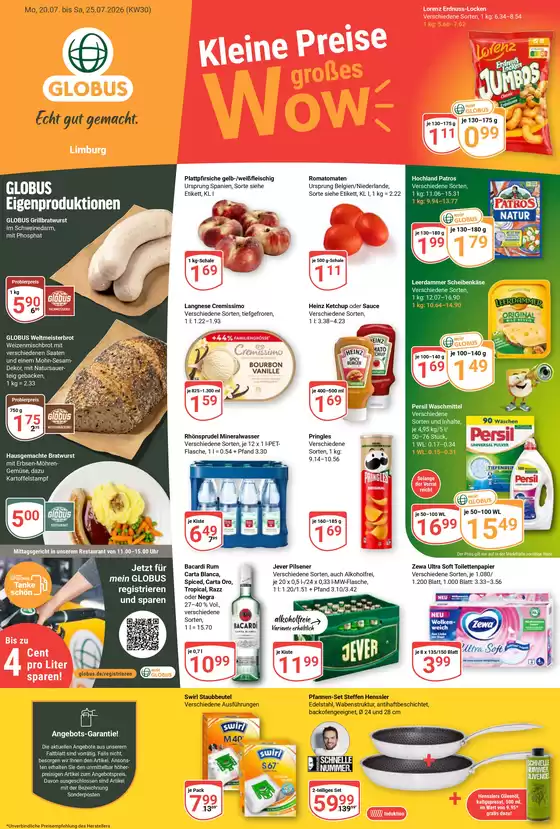 Globus Katalog | Aktuelle Angebote Limburg | 2026-07-20T00:00:00.000Z - 2026-07-25T00:00:00.000Z