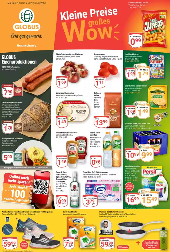 Globus Katalog in Denkte | Aktuelle Angebote Braunschweig | 2026-07-20T00:00:00.000Z - 2026-07-25T00:00:00.000Z