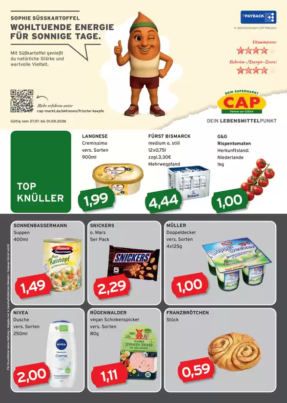 CAP Markt Prospekt | Exklusive Deals für unsere Kunden | 2026-07-27T00:00:00.000Z - 2026-08-01T00:00:00.000Z