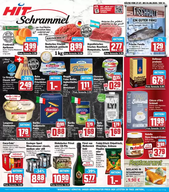 Hit Markt Katalog | Tolles Angebot für Schnäppchenjäger | 2026-07-27T00:00:00.000Z - 2026-08-01T00:00:00.000Z