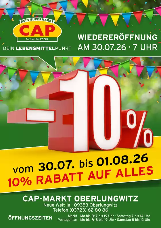 CAP Markt Katalog | Neue Angebote zum Entdecken | 2026-07-30T00:00:00.000Z - 2026-08-01T00:00:00.000Z