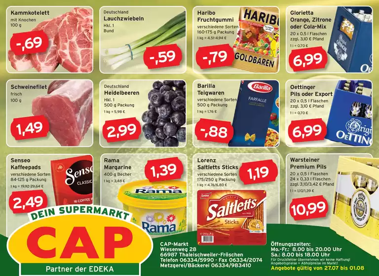 CAP Markt Katalog | Exklusive Schnäppchen | 2026-07-27T00:00:00.000Z - 2026-08-01T00:00:00.000Z