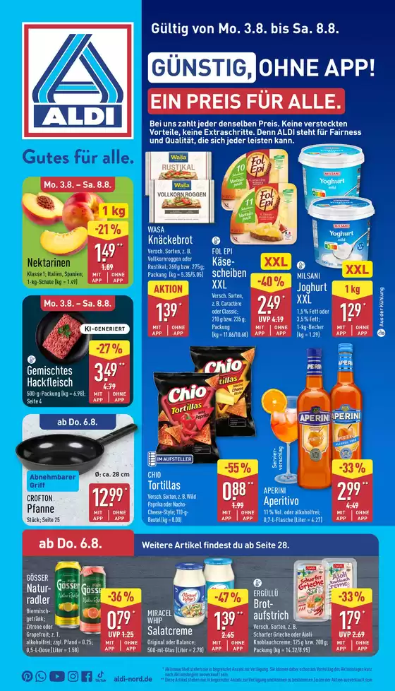 Aldi Nord Katalog in Remscheid | Top-Deals für alle Kunden | 2026-08-03T00:00:00.000Z - 2026-08-08T00:00:00.000Z