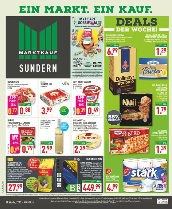 Marktkauf Katalog | Unsere besten Deals für Sie | 2026-07-27T00:00:00.000Z - 2026-08-01T00:00:00.000Z