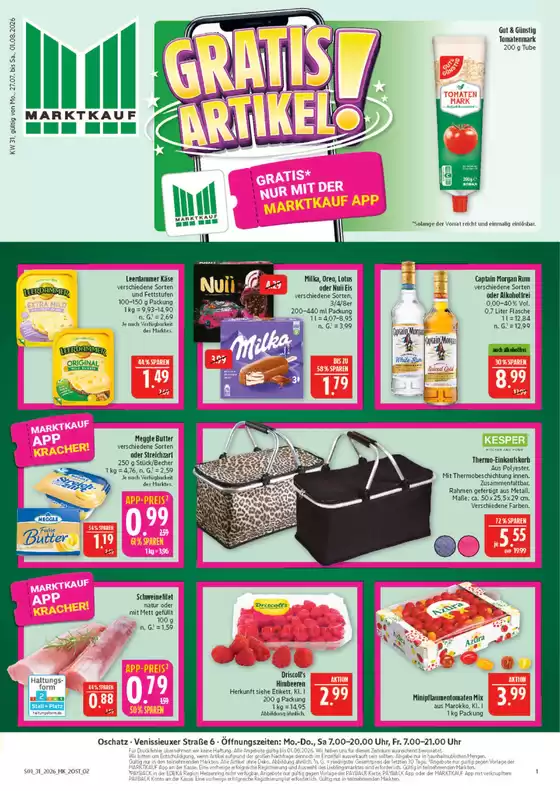 Marktkauf Katalog | Attraktive Sonderangebote für alle | 2026-07-27T00:00:00.000Z - 2026-08-01T00:00:00.000Z