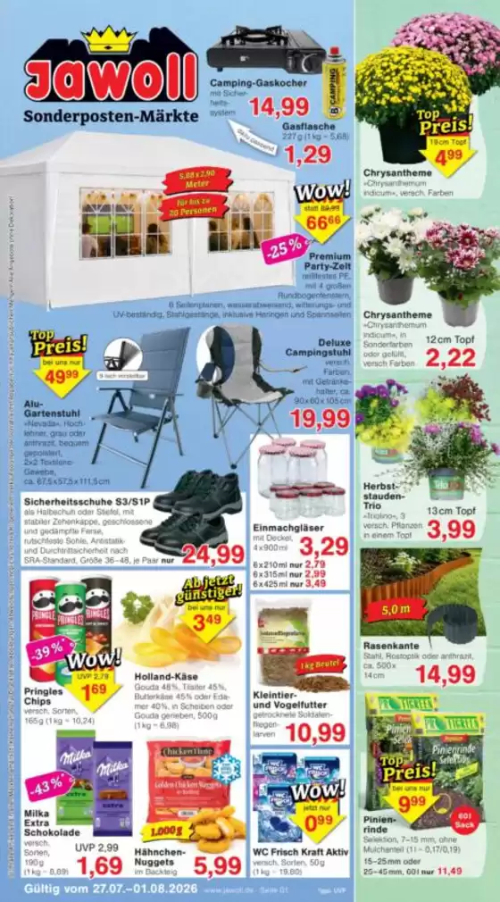 Jawoll Katalog | Jawoll flugblatt | 2026-07-27T00:00:00.000Z - 2026-08-01T00:00:00.000Z