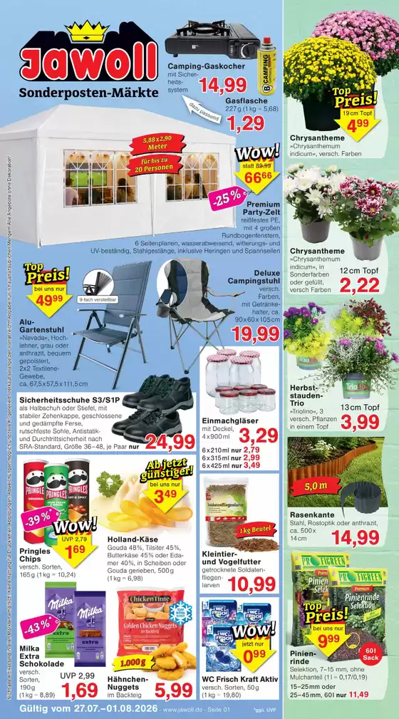 Jawoll Katalog | Jawoll Prospekt kw31 2026 Standard nA | 2026-07-27T00:00:00.000Z - 2026-08-01T00:00:00.000Z