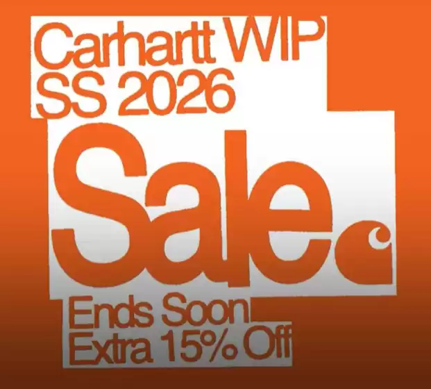 Carhartt Katalog | Carhartt Wp SS 2026 Sale Continues Up To 50% Off` | 2026-07-27T00:00:00.000Z - 2026-07-31T00:00:00.000Z