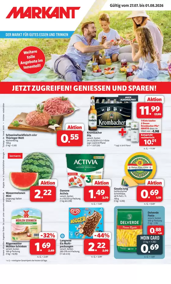Markant Markt Katalog | Sonderangebote für Sie | 2026-07-28T00:00:00.000Z - 2026-08-01T00:00:00.000Z