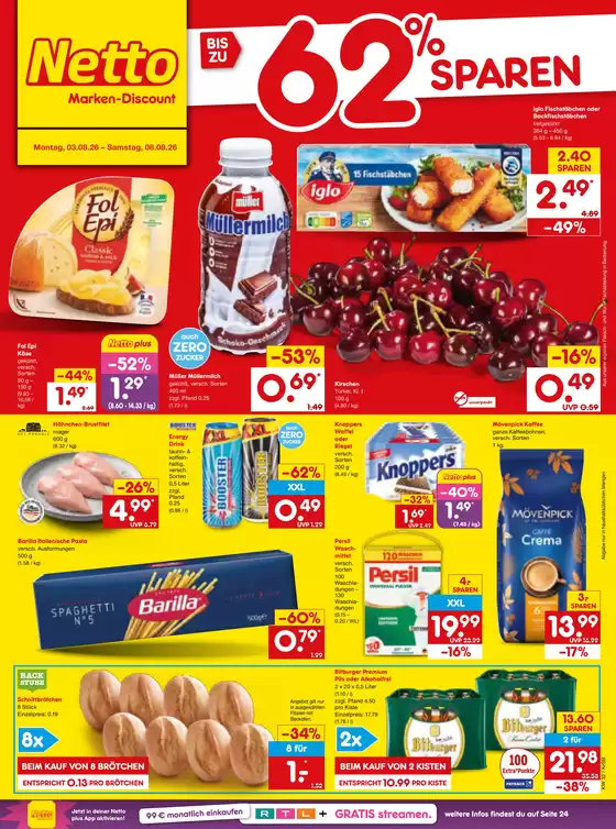 Netto Marken-Discount Katalog in Gifhorn | Netto: Wochenangebote | 2026-08-03T00:00:00.000Z - 2026-08-08T00:00:00.000Z