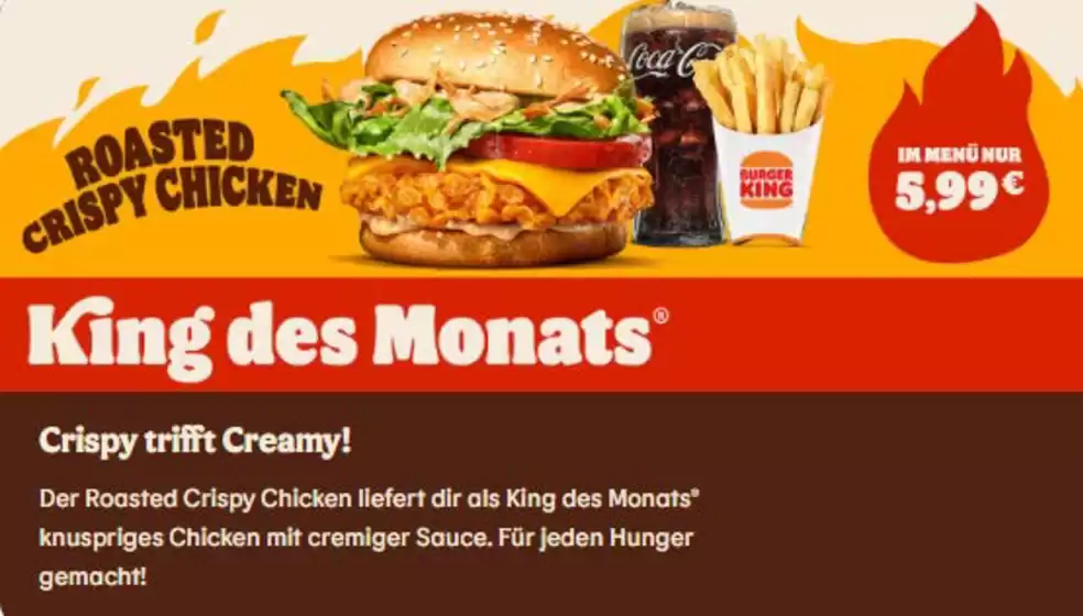 Burger King Prospekt | King Des Monats | 2026-07-30T00:00:00.000Z - 2026-08-21T00:00:00.000Z