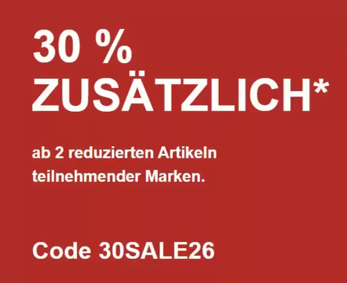 Wöhrl Prospekt | 30% Zusatzlich* | 2026-07-30T00:00:00.000Z - 2026-08-24T00:00:00.000Z