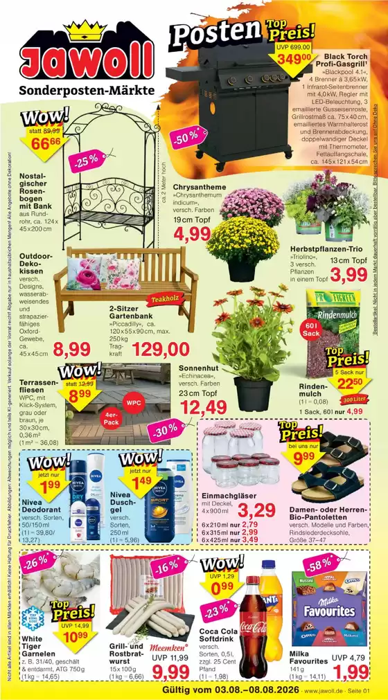 Jawoll Katalog | Jawoll Prospekt kw32 2026 | 2026-08-03T00:00:00.000Z - 2026-08-08T00:00:00.000Z
