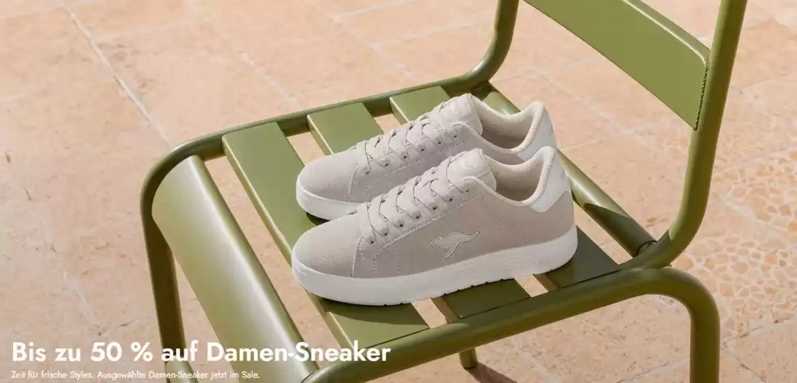 KangaROOS Katalog | Bis Zu 50% Auf Damen - Sneaker | 2026-07-31T00:00:00.000Z - 2026-08-22T00:00:00.000Z