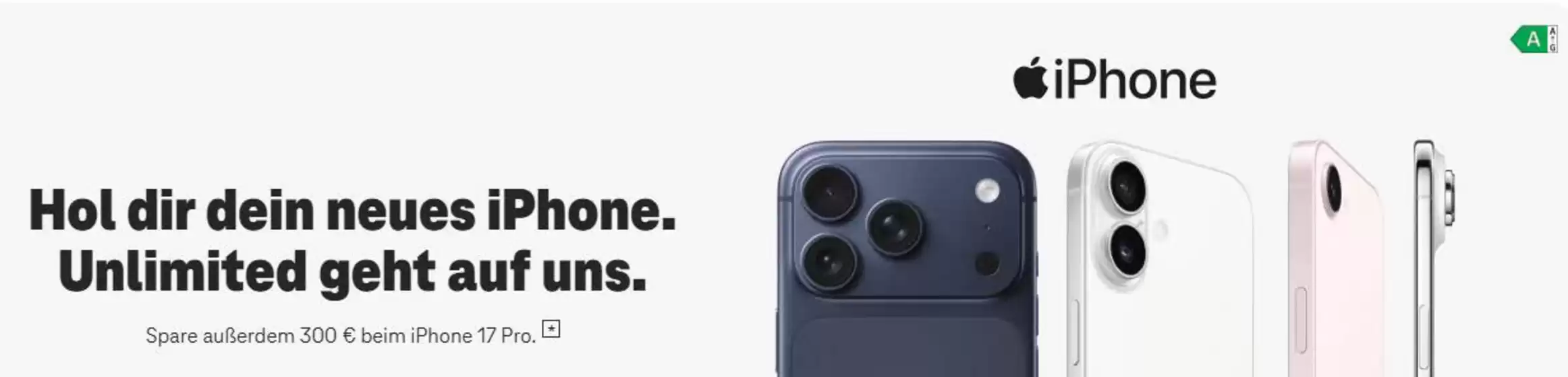 Telekom Shop Katalog | Hol dir dein neues iPhone. Unlimited geht auf uns. | 2026-07-31T00:00:00.000Z - 2026-08-17T00:00:00.000Z