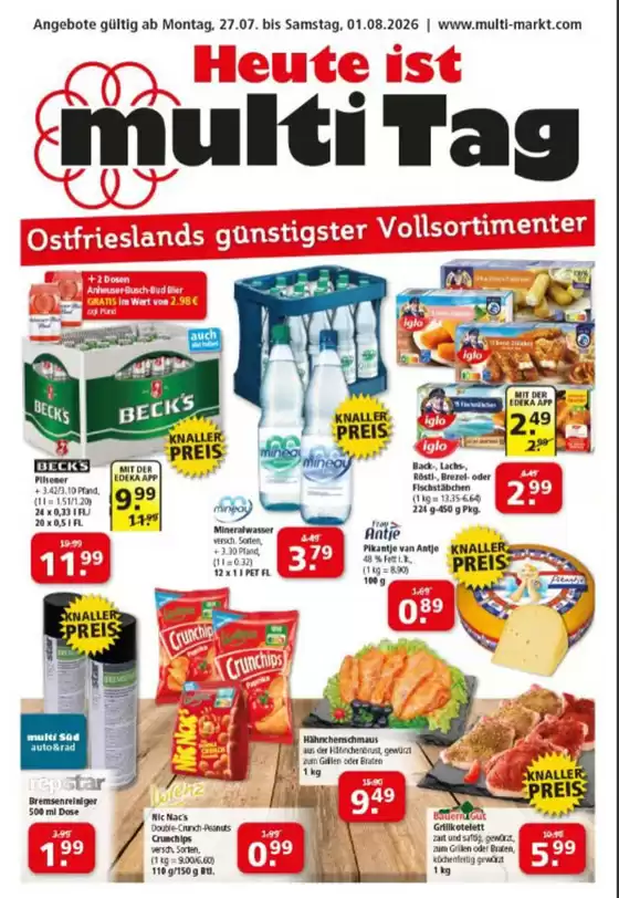 Multi Markt Prospekt in Arnstadt | Ostfrieslands Gunstigser Vollsortmienter | 2026-07-31T00:00:00.000Z - 2026-08-01T00:00:00.000Z