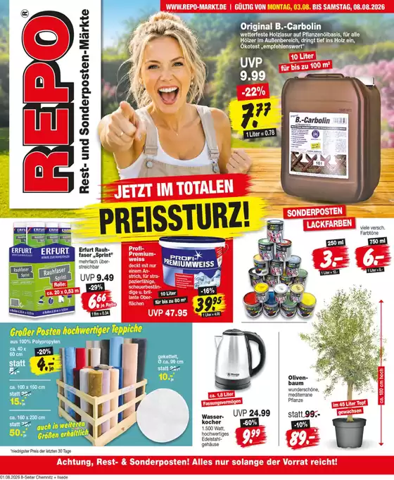 Repo Markt Katalog | Repo Markt katalog | 2026-08-03T00:00:00.000Z - 2026-08-08T00:00:00.000Z