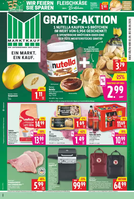 Marktkauf Prospekt | Aktueller Prospekt | 2026-08-03T00:00:00.000Z - 2026-08-08T00:00:00.000Z