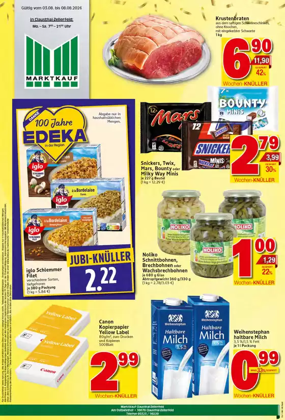 Marktkauf Katalog | Attraktive Angebote entdecken | 2026-08-03T00:00:00.000Z - 2026-08-08T00:00:00.000Z