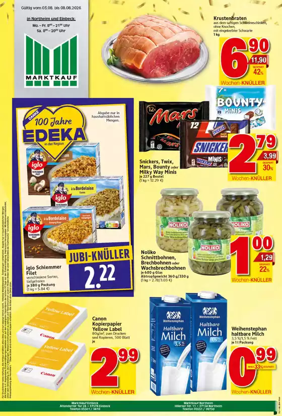 Marktkauf Katalog | Top-Deals für alle Kunden | 2026-08-03T00:00:00.000Z - 2026-08-08T00:00:00.000Z