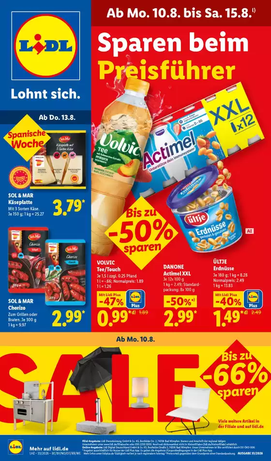 Lidl Katalog | 10.08.2026 15.08.2026 | 2026-08-10T00:00:00.000Z - 2026-08-15T00:00:00.000Z