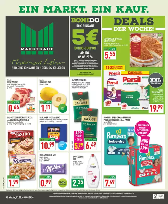 Marktkauf Prospekt | Attraktive Angebote entdecken | 2026-08-03T00:00:00.000Z - 2026-08-08T00:00:00.000Z