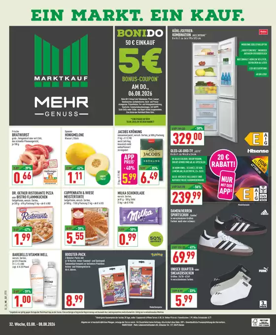 Marktkauf Prospekt | Exklusive Deals für unsere Kunden | 2026-08-03T00:00:00.000Z - 2026-08-08T00:00:00.000Z