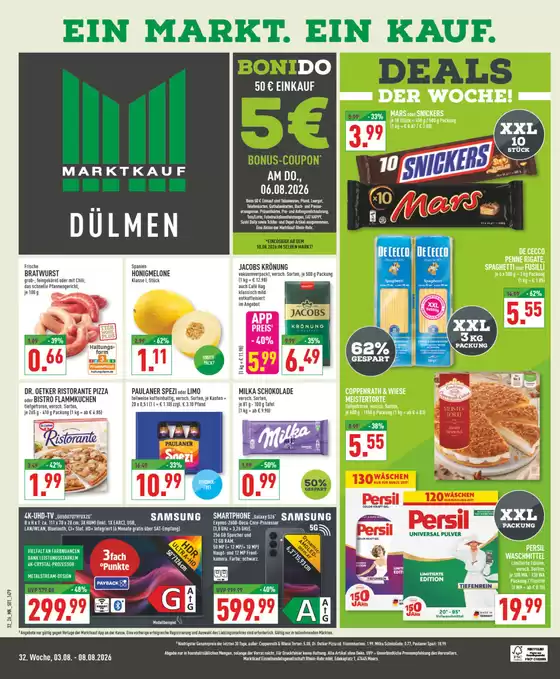 Marktkauf Katalog | Top-Deals und Rabatte | 2026-08-03T00:00:00.000Z - 2026-08-08T00:00:00.000Z