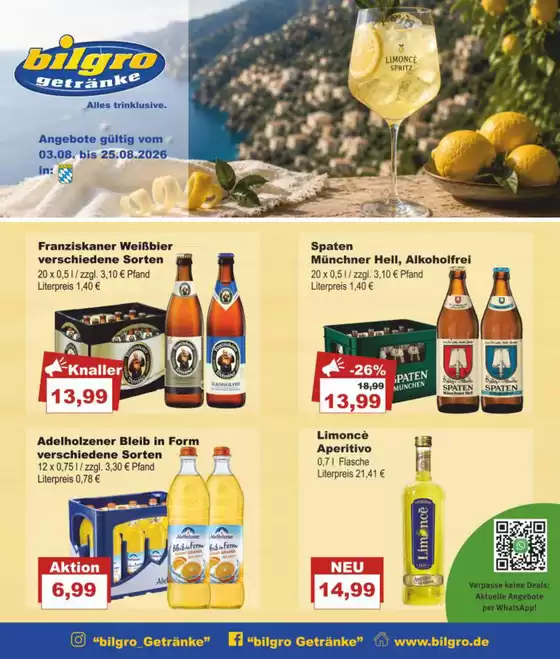 Bilgro Katalog | KW 3233 Bayern XXL | 2026-08-03T00:00:00.000Z - 2026-08-25T00:00:00.000Z