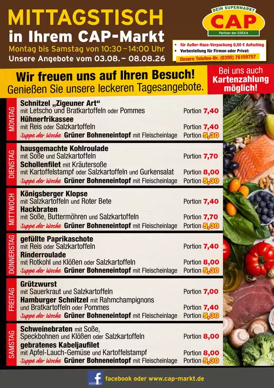 CAP Markt Prospekt | Exklusive Deals und Schnäppchen | 2026-08-03T00:00:00.000Z - 2026-08-08T00:00:00.000Z