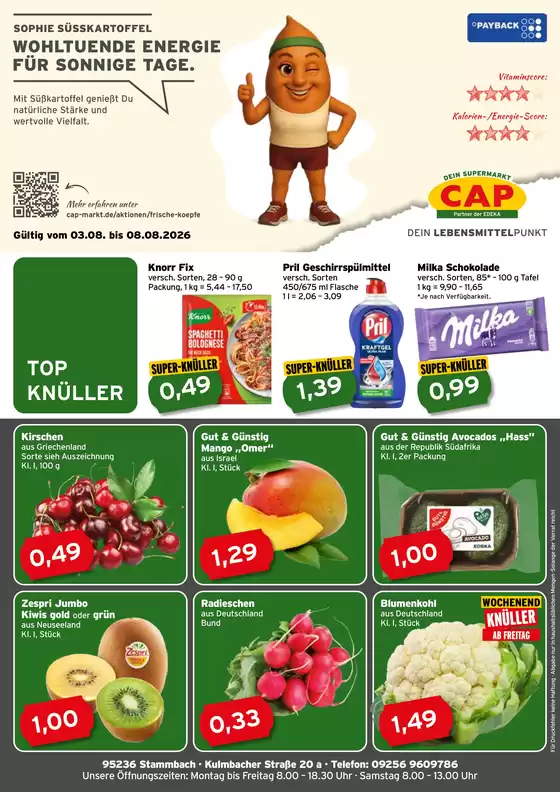 CAP Markt Katalog in Saarbrücken | Aktuelle Schnäppchen und Angebote | 2026-08-03T00:00:00.000Z - 2026-08-08T00:00:00.000Z