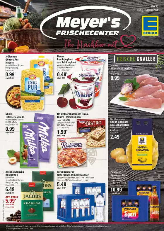 Meyer's Frischemarkt Katalog | Endversion Meyer KW 32 2026 compressed | 2026-08-03T00:00:00.000Z - 2026-08-03T00:00:00.000Z