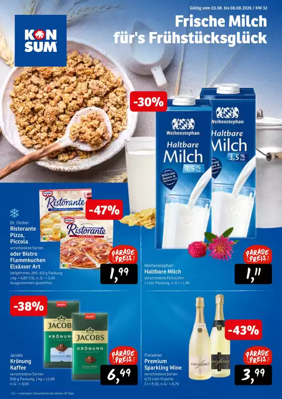 KONSUM Katalog in Morbach | KONSUM DRESDEN Angebote der Woche KW32 2026 | 2026-08-03T00:00:00.000Z - 2026-08-08T00:00:00.000Z