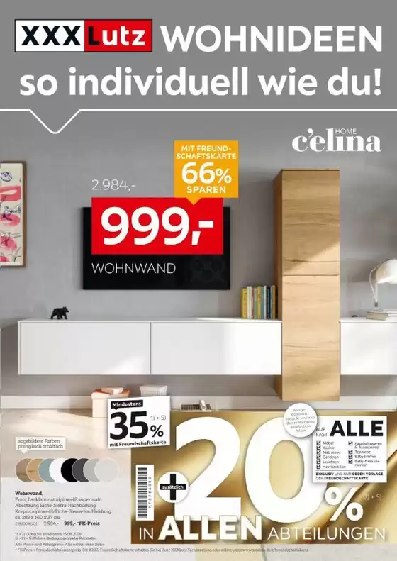 XXXLutz Katalog | Wohnideen | 2026-08-03T00:00:00.000Z - 2026-08-15T00:00:00.000Z